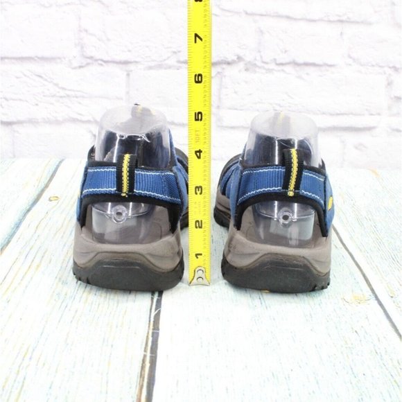 Keen Newport Blue Nylon Suede Bungee Waterproof Hiking Sandals Size US 6.5 - Picture 9 of 10